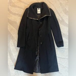 Soia + Kyo Jana Black Wool Jacket size Small